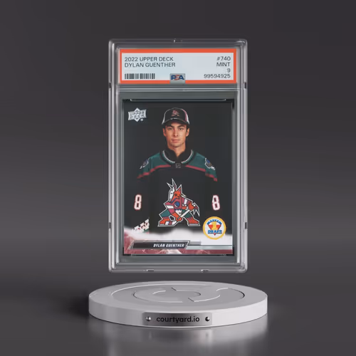 2022 Upper Deck #740 Dylan Guenther (PSA 9 MINT)