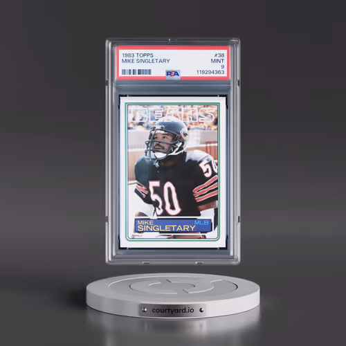 1983 Topps #38 Mike Singletary (PSA 9 MINT)