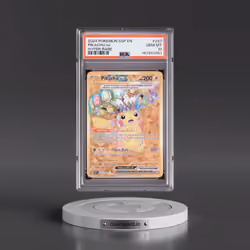 2024 Pokémon Ssp EN-Surging Sparks #247 Pikachu EX - Holo Hyper Rare (PSA 10 GEM MINT)