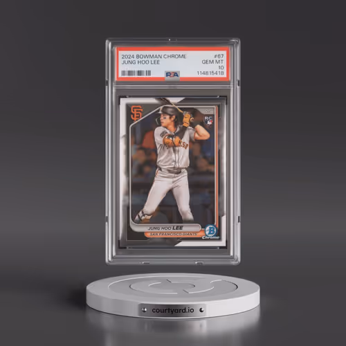 2024 Bowman Chrome #67 Jung Hoo Lee (PSA 10 GEM MINT)