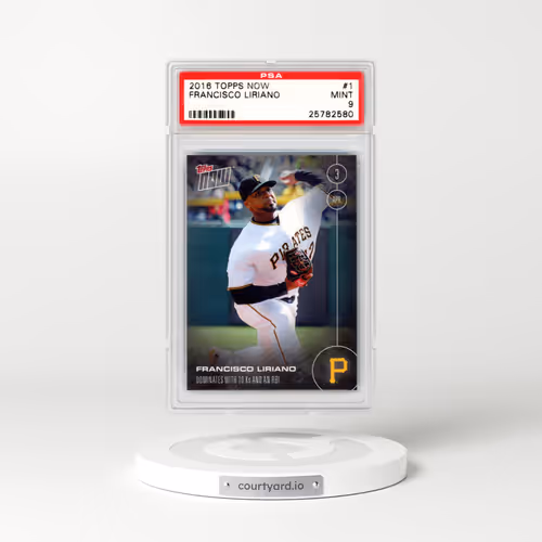 2016 Topps Now #1 Francisco Liriano (PSA 9 MINT)