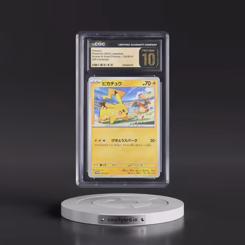 2022 Scarlet & Violet Promos #120/SV-P Pikachu - Gift Campaign (CGC 10 PRISTINE)