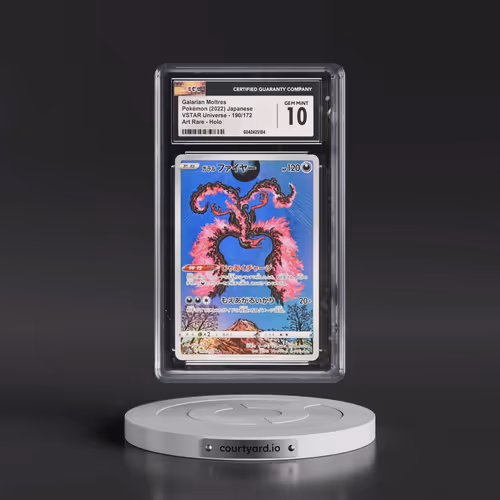 2022 VSTAR Universe #190/172 Galarian Moltres - Art Rare Holo (CGC 10 GEM MINT)