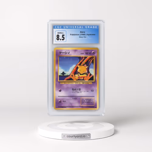 1996 Base Set Abra (CGC 8.5 NM-MT+)