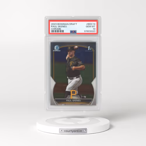 2023 Bowman Draft #BDC14 Paul Skenes - Chrome (PSA 10 GEM MINT)