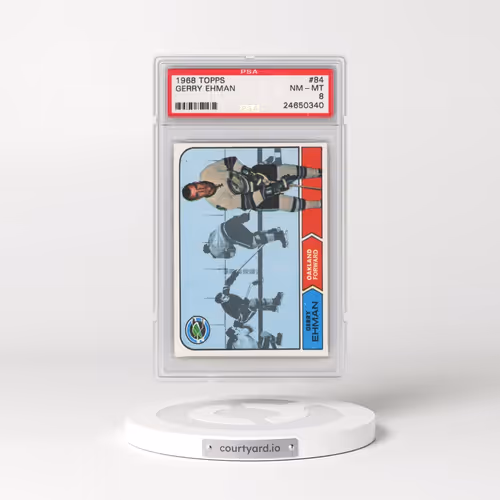 1968 Topps #84 Gerry Ehman (PSA 8 NM-MT)