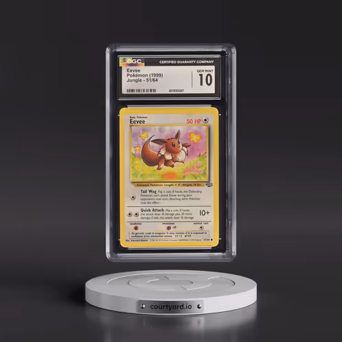 1999 Jungle #51/64 Eevee (CGC 10 GEM MINT)