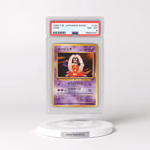 1996 Pokémon Basic #124 Jynx (PSA 8 NM-MT)