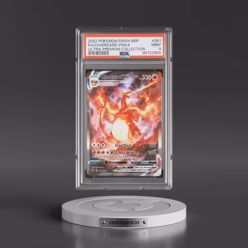 2022 Pokémon Swsh Black Star Promo #261 Charizard Vmax - Full Art Sword & Shield Ultra-Premium Colle