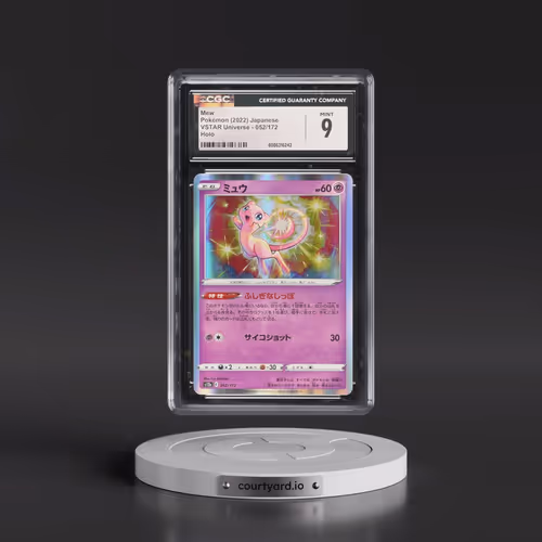 2022 VSTAR Universe #052/172 Mew - Holo (CGC 9 MINT)