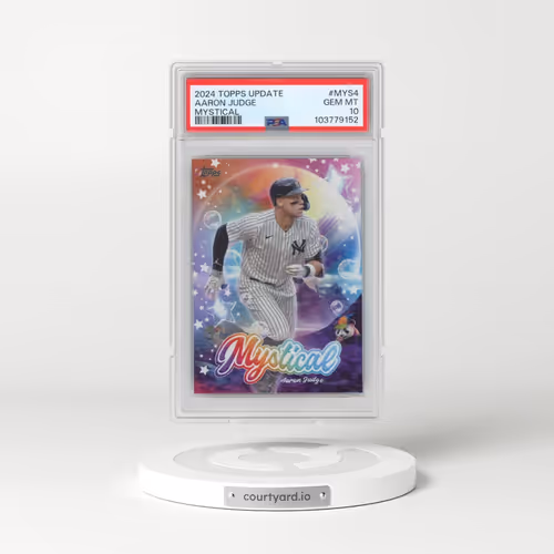 2024 Topps Update Mystical #MYS4 Aaron Judge (PSA 10 GEM MINT)