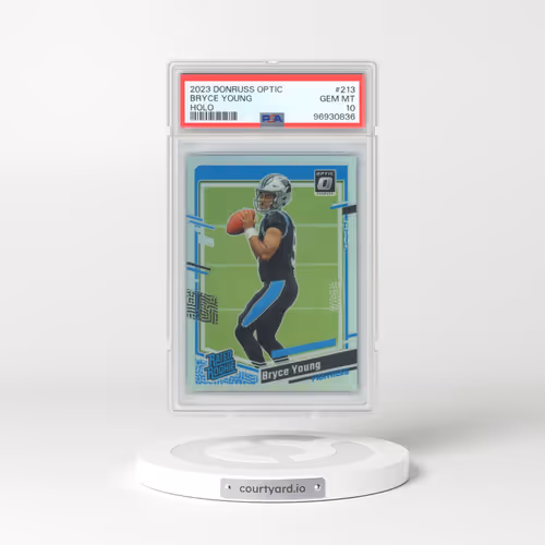 2023 Panini Donruss Optic #213 Bryce Young - Holo (PSA 10 GEM MINT)