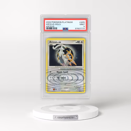 2009 Pokémon Platinum Arceus #AR5 Arceus - Holo (PSA 9 MINT)