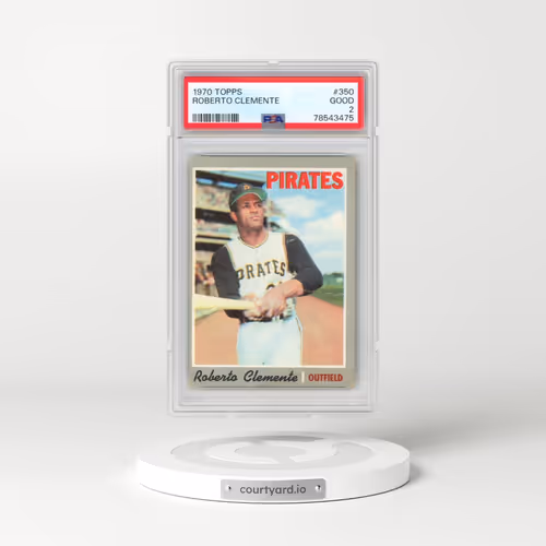 1970 Topps #350 Roberto Clemente (PSA 2 GOOD)