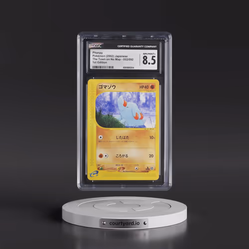 2002 The Town on No Map #053/092 Phanpy - 1st Edition (CGC 8.5 NM-MT+)