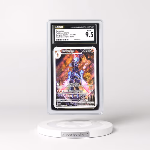 2024 Surging Sparks - SSP EN #197/191 Ceruledge - Illustration Rare Holo (CGC 9.5 MINT+)