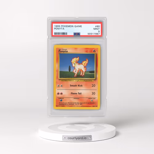 1999 Pokémon Game #60 Ponyta (PSA 9 MINT)