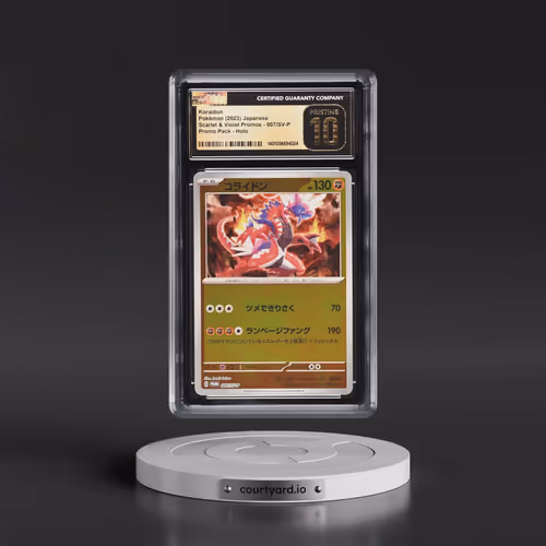 2022 Scarlet & Violet Promos #007/SV-P Koraidon - Reverse Holo Promo Pack (CGC 10 PRISTINE)