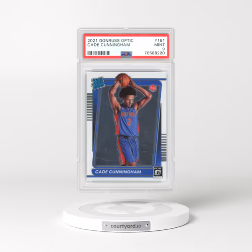 2021 Panini Donruss Optic #161 Cade Cunningham (PSA 9 MINT)