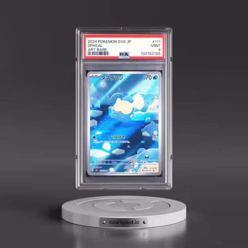 2024 Pokémon SV8-Super Electric Breaker #111 Spheal - Art Rare (PSA 9 MINT)