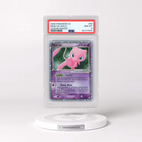 2006 Pokémon EX Legend Maker #88 Mew EX - Holo Holo (PSA 8 NM-MT)