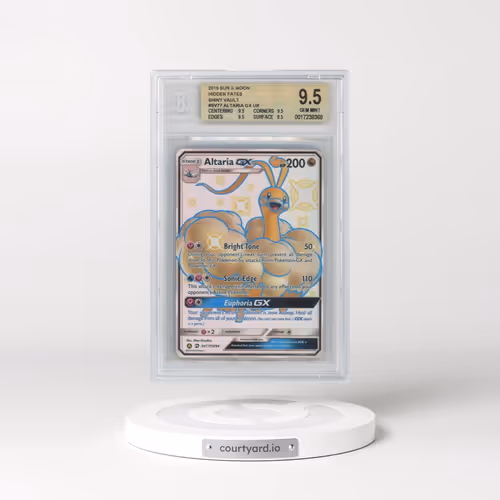 2019 Hidden Fates #SV77 Altaria GX - Shiny Vault Holo (BGS 9.5 GEM MINT)