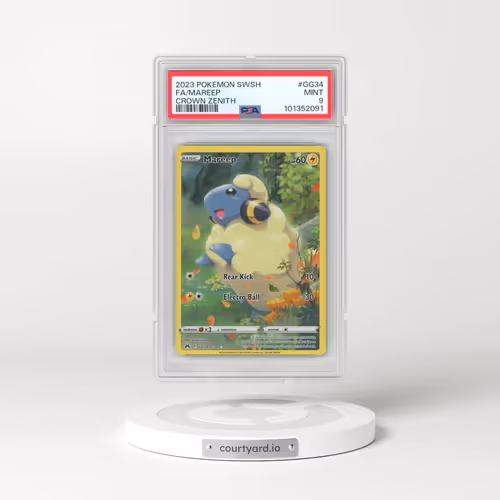 2023 Pokémon Sword and Shield Crown Zenith #GG34 Mareep - Full Art (PSA 9 MINT)