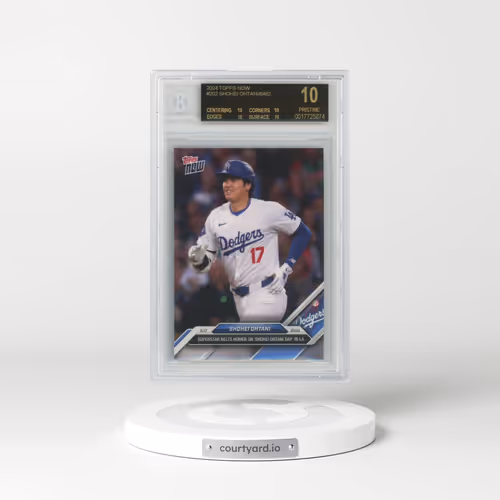 2024 Topps Now #202 Shohei Ohtani/6462* (BGS 10 PRISTINE)