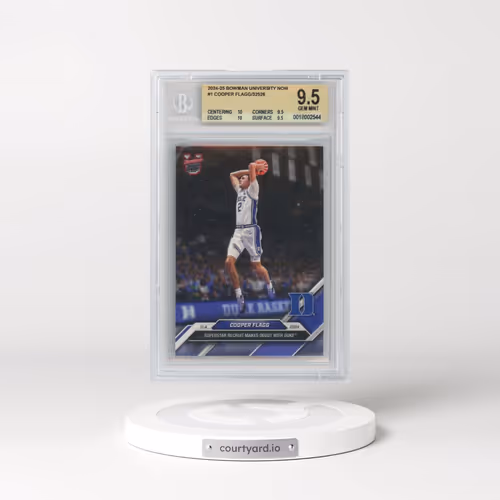 2024 Bowman U Now #1 Cooper Flagg (BGS 9.5 GEM MINT)