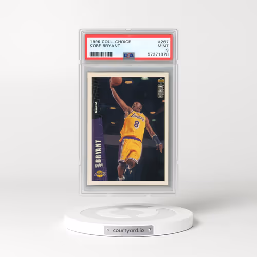 1996 Collector's Choice #267 Kobe Bryant (PSA 9 MINT)