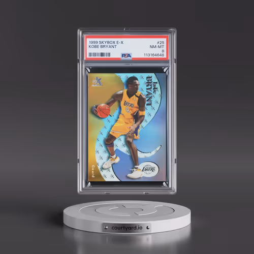 1999 Skybox E-X #25 Kobe Bryant (PSA 8 NM-MT)