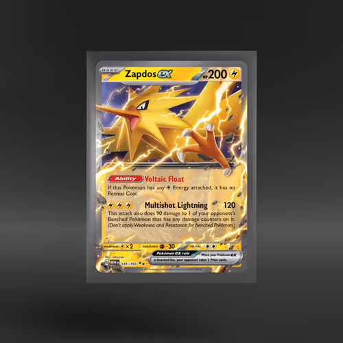 151 #145/165 Zapdos ex