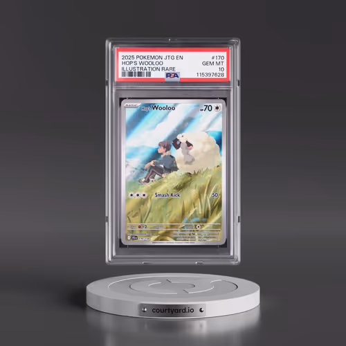 2025 Pokémon Jtg EN-Journey Together #170 Hop's Wooloo - Illustration Rare (PSA 10 GEM MINT)