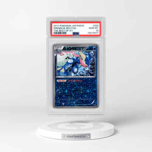 2017 Pokémon the Best of XY #026 Greninja - Reverse Foil (PSA 10 GEM MINT)