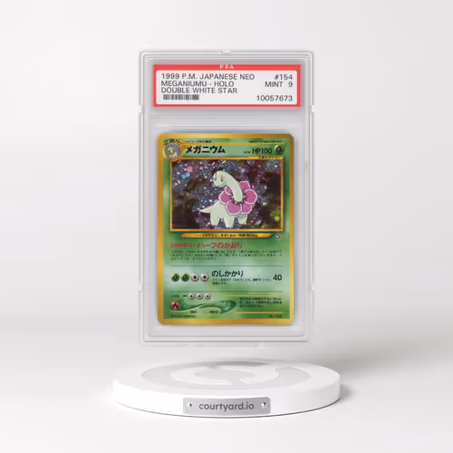 2000 Pokémon Neo #154 Meganium - Holo (PSA 9 MINT)