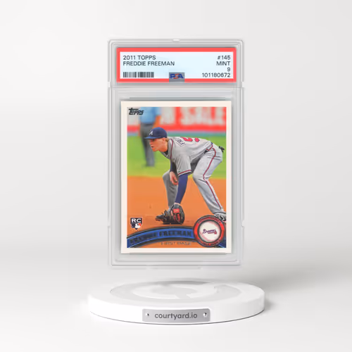 2011 Topps #145 Freddie Freeman (PSA 9 MINT)