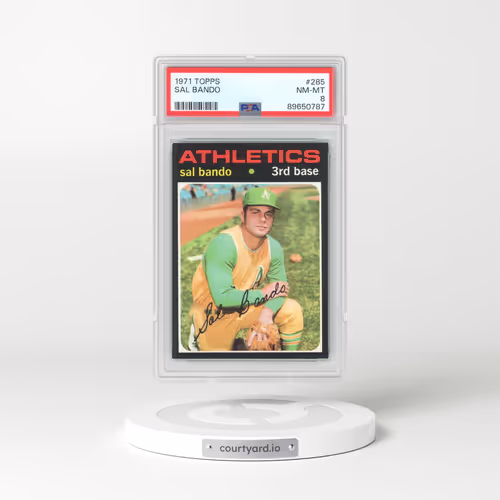 1971 Topps #285 Sal Bando (PSA 8 NM-MT)