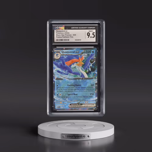 2023 Black Star Promos - Scarlet & Violet SVP EN #035 Quaquaval ex - Paldea Partners Tins (CGC 9.5 M
