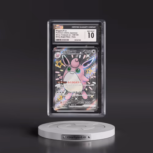 2023 Shiny Treasure ex #336/190 Wigglytuff ex - Shiny Super Rare Holo (CGC 10 GEM MINT)