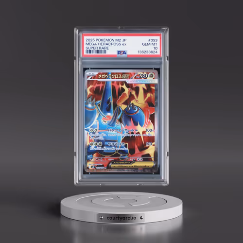 2025 Pokémon M2-Inferno X #093 Mega Heracross EX - Holo Super Rare (PSA 10 GEM MINT)
