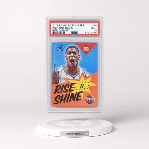 2012 Panini Past & Present Rise 'N Shine #64 Anthony Davis (PSA 9 MINT)