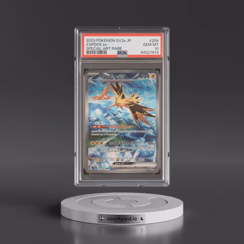 2023 Pokémon Sv2a-Pokemon 151 #204 Zapdos EX - Holo Special Art Rare (PSA 10 GEM MINT)
