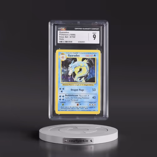 1999 Base Set #6/102 Gyarados - Holo (CGC 9 MINT)