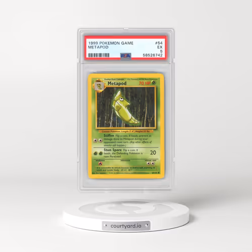 1999 Pokémon Game #54 Metapod (PSA 5 EX)