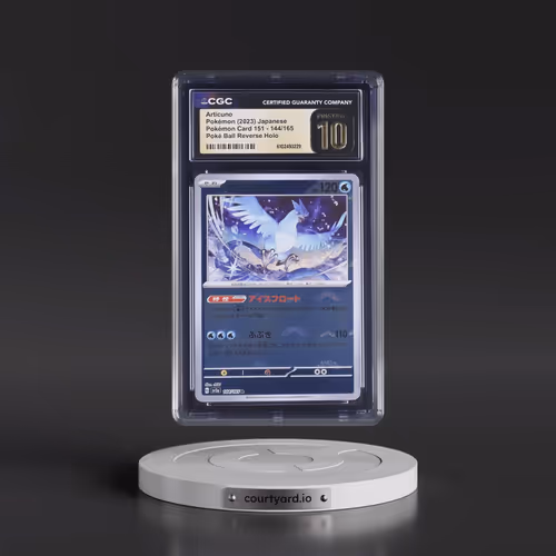 2023 Pokémon Card 151 #144/165 Articuno - Reverse Holo Poké Ball (CGC 10 PRISTINE)