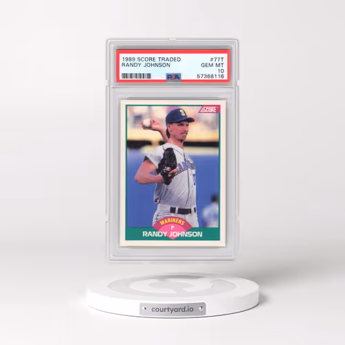 1989 Score Traded #77T Randy Johnson (PSA 10 GEM MINT)