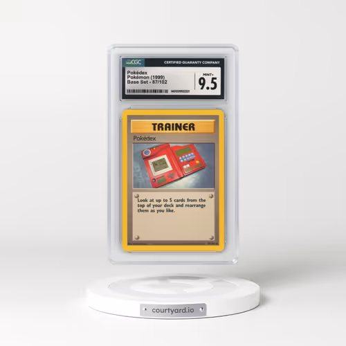 1999 Base Set #87/102 Pokédex (CGC 9.5 MINT+)