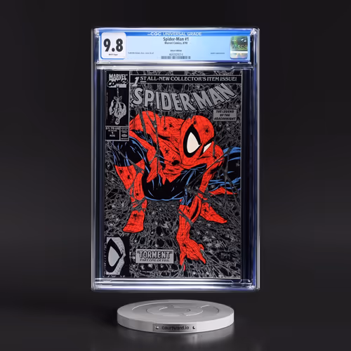 Spider-Man #1 CGC 9.8 White Pages (Marvel Comics, 8/90) - Universal Silver Edition