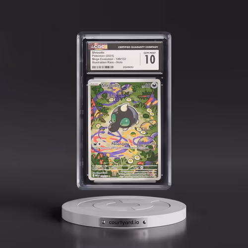 2025 Pokémon Meg EN-Mega Evolution #149 Shroodle - Illustration Rare (CGC 10 GEM MINT)