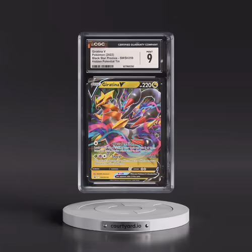 2017 Black Star Promos - Sword & Shield #SWSH259 Giratina V - Holo Hidden Potential Tins (CGC 9 MINT